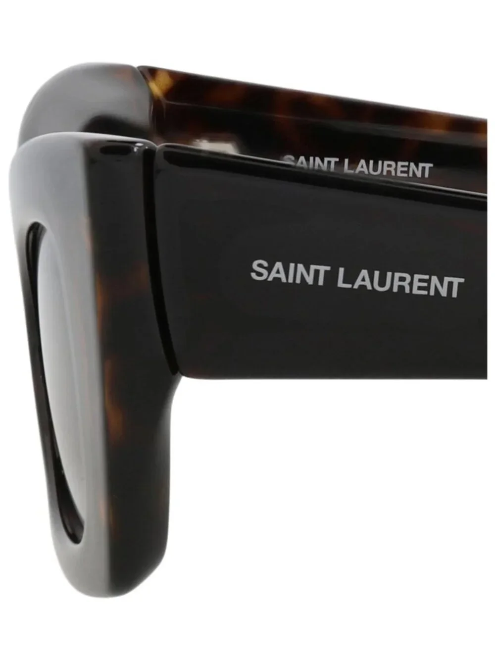 New Saint Laurent Women's Sunglasses Cat Eye Bio Injection Frame Havana Havana